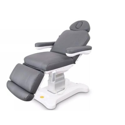 Fotel kosmetyczny UNICO Plus z podgrzewaniem grafitowy -Fotele kosmetyczne elektryczne- 